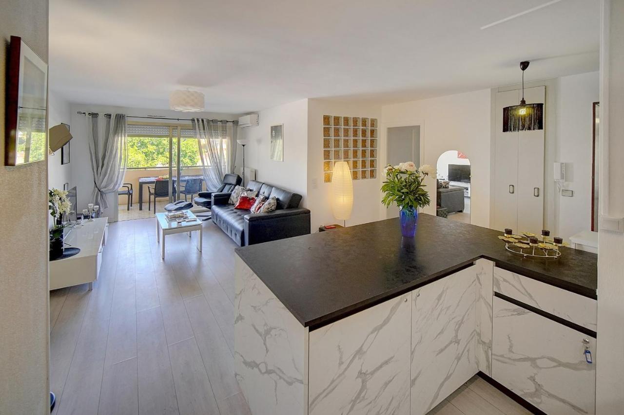 Immogroom - 2 Br- Bright - Terrace - Wifi - Air Conditioning 戛纳 外观 照片